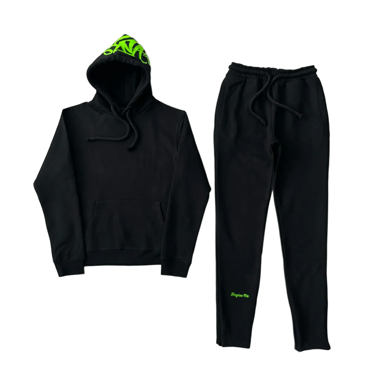 SYN TRACKSUIT - BLACK/GREEN