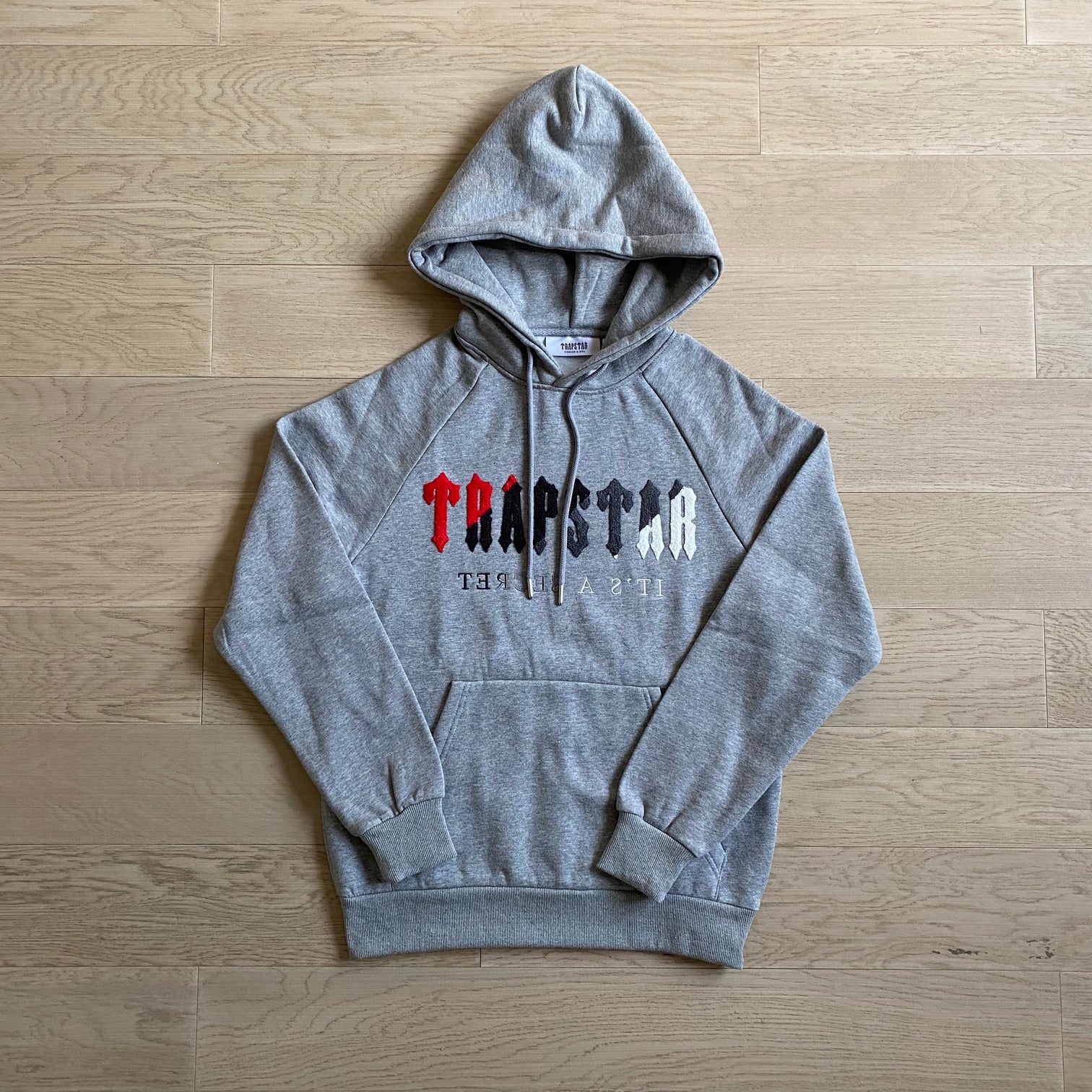 TRAP TRACKSUIT - RED/GREY