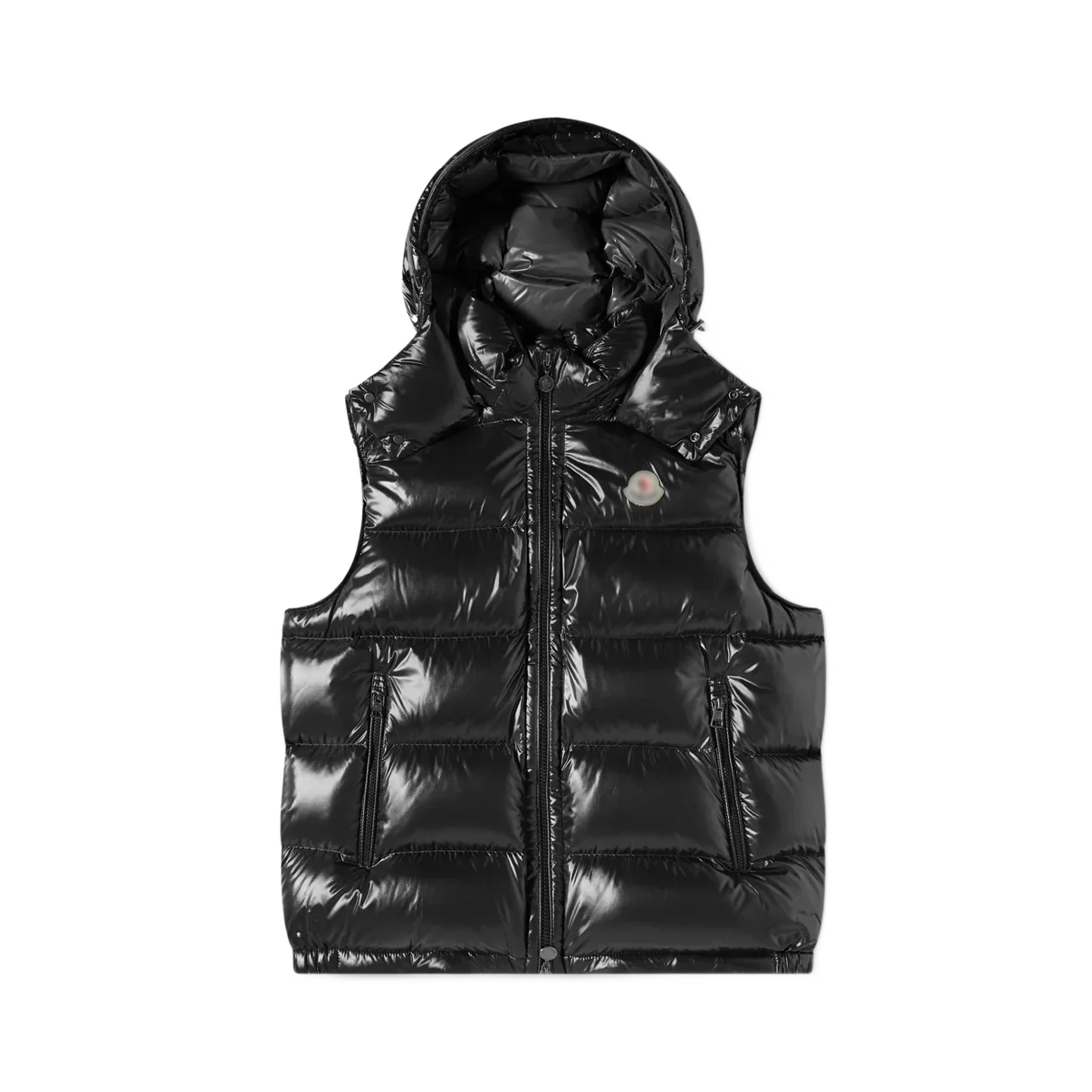 M-CLIZZY SHINY GILET - BLACK