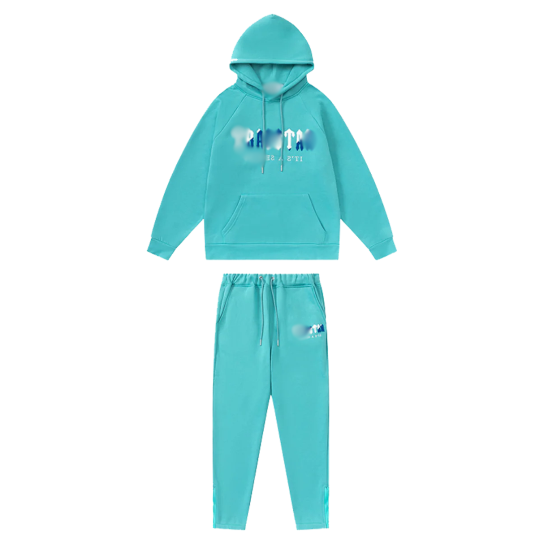 TRAP TRACKSUIT CHENILLE - TEAL BLUE