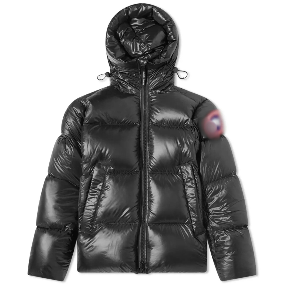 CAND G SHINY PUFFER - BLACK