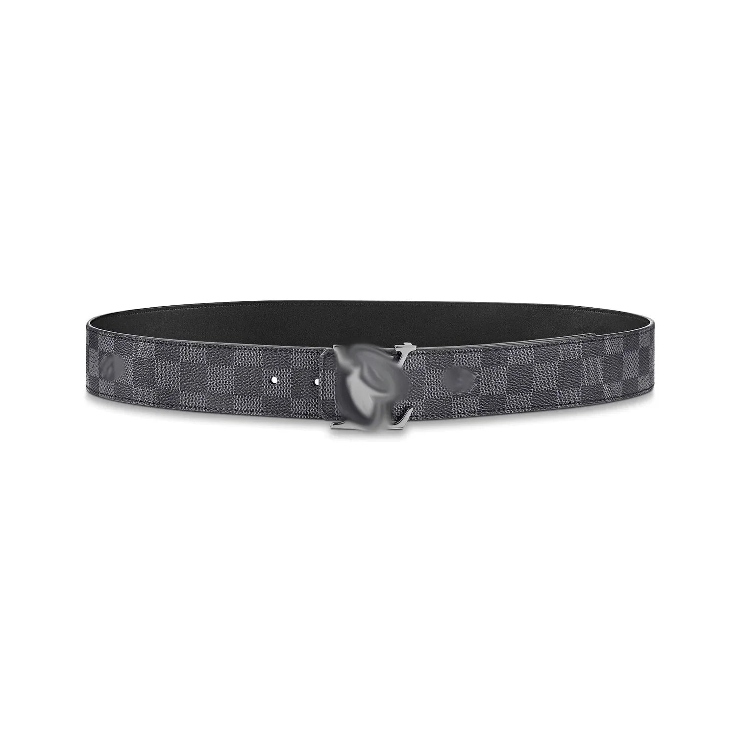 PATTERNED BELT - GREY