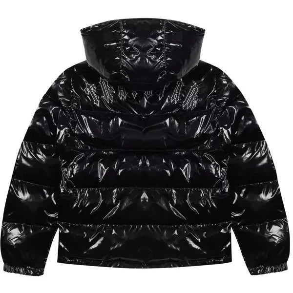 TRAP IRONGATE SHINY PUFFER - BLACK